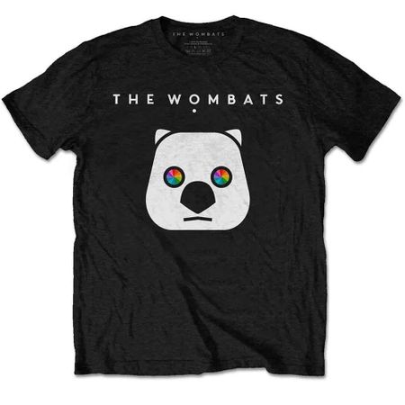 The Wombats Rainbow Eyes Official Mens Unisex T-Shirt 2XL