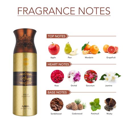AJMAL Wisal Dhabab Perfume Deodorant Body Spray Gift For Men, 200Ml, Ajmal