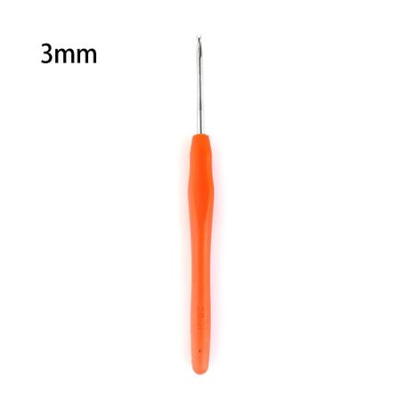 2.0-10mm New Craft Tools DIY Knitting Needles Crochet Hook Aluminum Weave Yarn 3.0mm