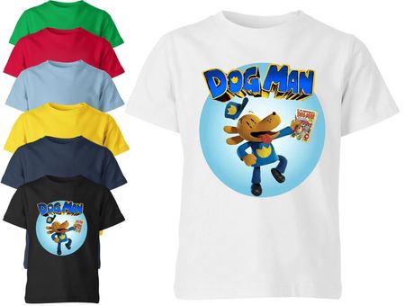 Dogman Kids Boy Girls Dog Man Unisex T-shirt Book Day Childrens School Event 160