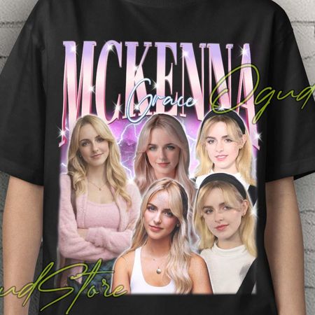 Mckenna Grace Shirt, Mckenna Grace Retro Tshirt, Mckenna Grace Tees, Mckenna Grace Clothing, Mckenna Grace Sweatshirt, Mckenna Grace Poster XL