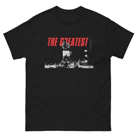 Muhammad Ali  The Greatest  Vintage Boxing T-Shirt – Distressed Graphic Tee for Sports Fans 4XL
