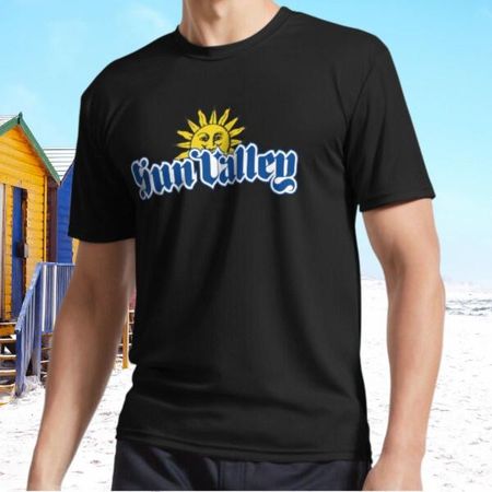 New Ski Sun Valley Idaho USA Sticker + Apparel Active T-Shirt Funny XXXXL
