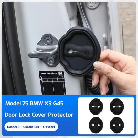 For BMW 5 series i5 X3 G45 G60 24-25 Anti-rust protective shock-absorbing pad for door lock cover automotive interior decoration A G45 2025
