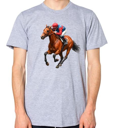 Футболка  Скачки  XL