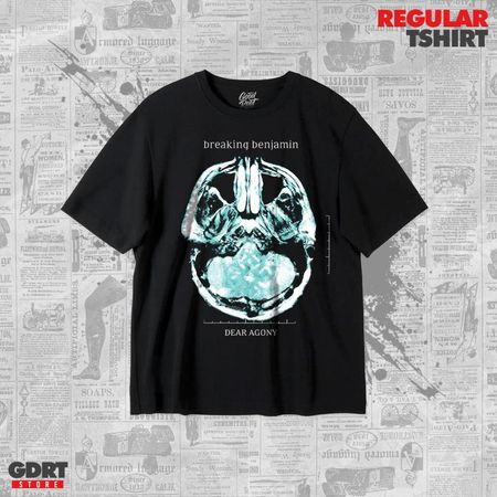 Breaking Benjamin T shirt - Dear Agony Albums - Unisex Heavy Shirt S