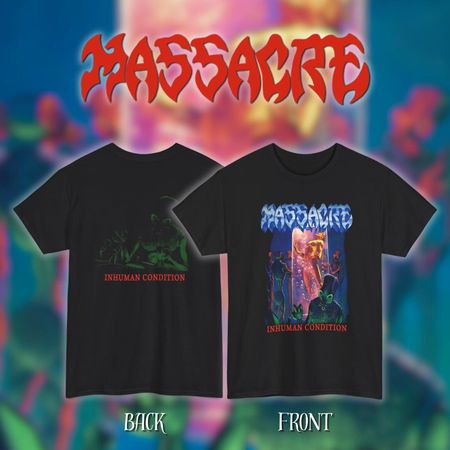 Massacre - Inhuman Conditions | Gildan Heavy Cotton Tee | Size- S, M, L, XL, 2-3 XL S