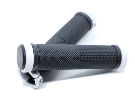 Beatus Горный велосипед Рукоятки руля Комплект левая и правая 22.2mm белый