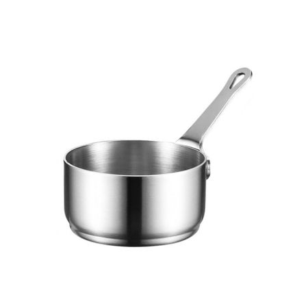 Non-rust Sauce Dipping Bowl with Handle Seasoning Bowl Multifunction Sauce Cup  Restaurant M серебряный