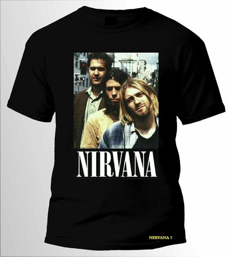 2026 New Kaos Band Nirvana TShirt Band Metal Rock Kaos Musik Premium Distro Bahan Dewasa Unisex Kaos Viral Unisex 2XL