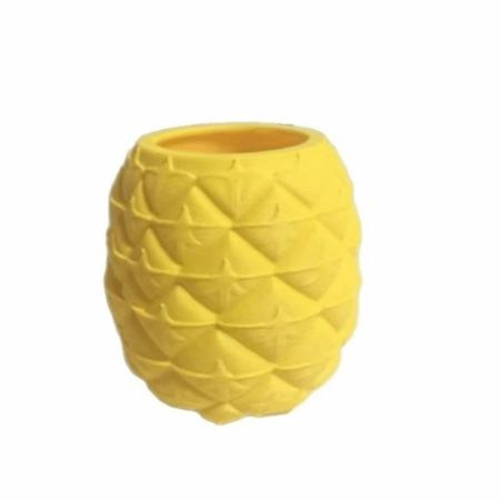 Creative Makeup Brush Storage Box Multi-function Fruit Shaped Flowerpot  Stationery жёлтый