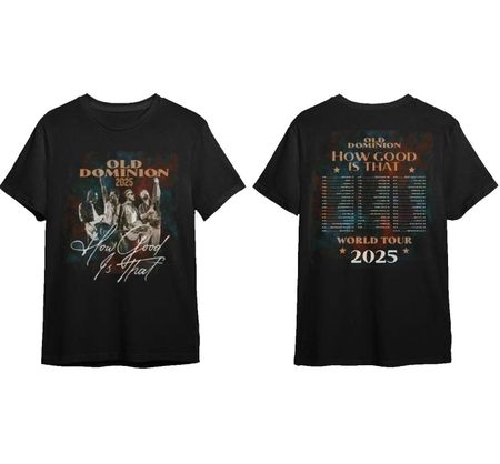 Old Dominion How Good Is That World Tour 2025 All Size T-Shirt MI371 XL
