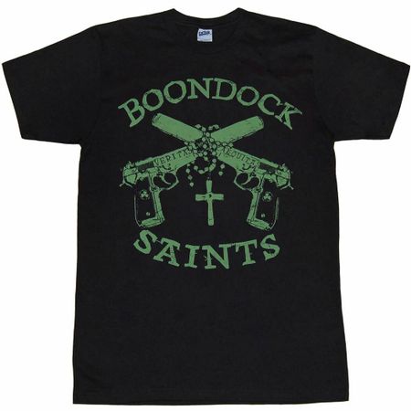 Boondock Saints Guns and Rosary T-Shirt 100