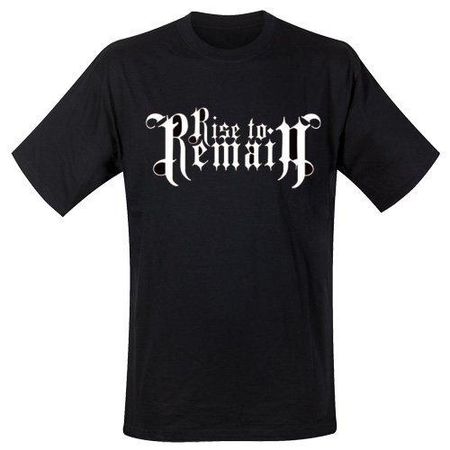 Rise To Remain Men s s Logo T-Shirt, Black, Large S