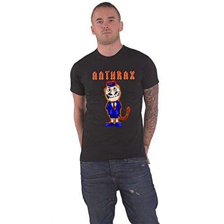 Anthrax Men s TNT Short Sleeve T-Shirt, Black, XX-Large 2XL
