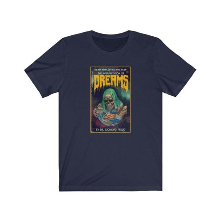 Freud The Interpretation of Dreams Mass Market Paperback Philosophy T-shirt XL