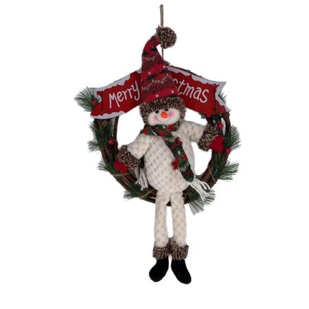 Factory  Christmas Decoration Snowman Pendant Ornament Discount Sales Small