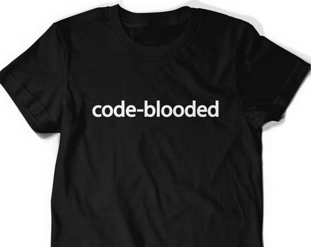 Code-Blooded Tee: Funny Coder T-Shirt - Geek Gift 3XL
