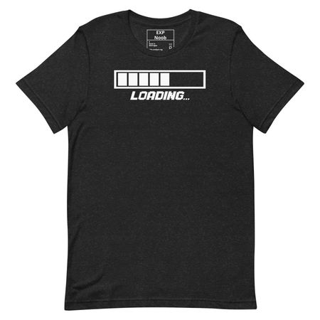 LOADING... | Retro Gaming Inspired Graphic T-Shirt 2XL
