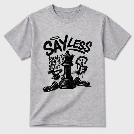 Say Less graphic tee. Streetwear Brand Graphic T-Shirt. AJ6 Cap and Gown 2XL