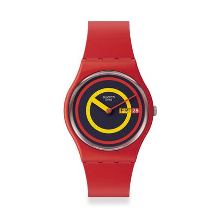 Часы Swatch SWATCH CONCENTRIC RED GENT BIOSOURCED SO28R702 [Swatch]