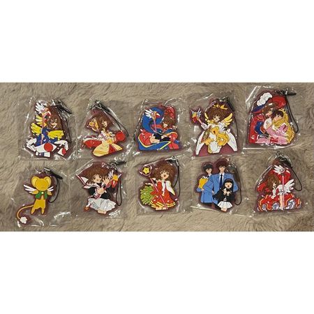 Used Cardcaptor Sakura Rubber Strap 10 items