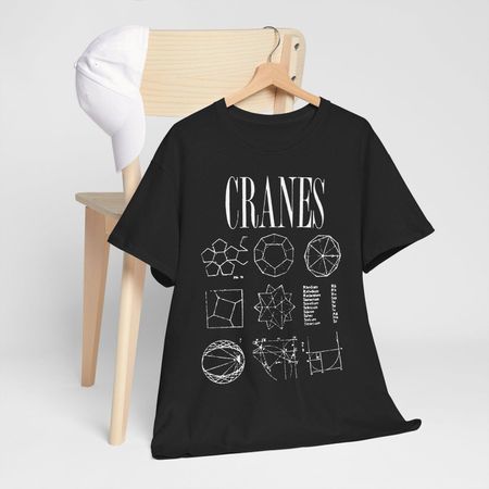 Cranes Shirt Dream Pop Gothic Graphic Tee L