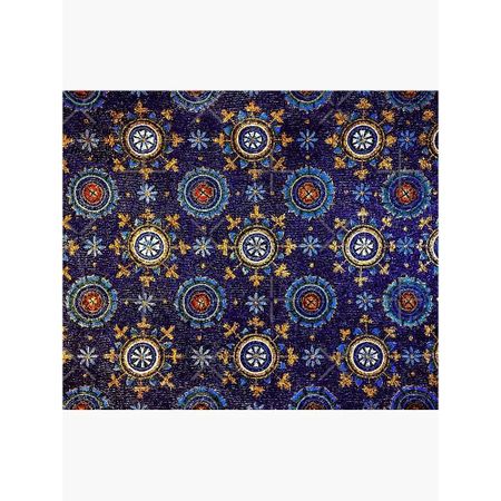 Tapestry Byzantine Mosaic of Ravenna Stars Blue Starry Night 100X70CM