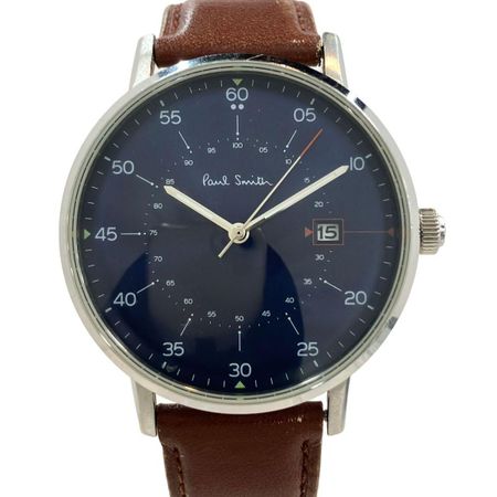Used Paul Smith Watch 1007 Quartz Navy Men s Paul Smith