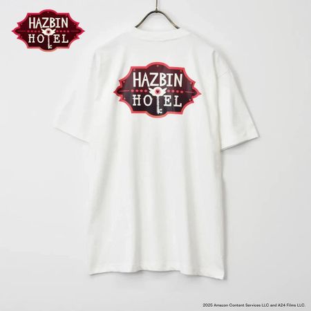 Hazbin Hotel Logo TShirt White Black Balloon Market Japan New M