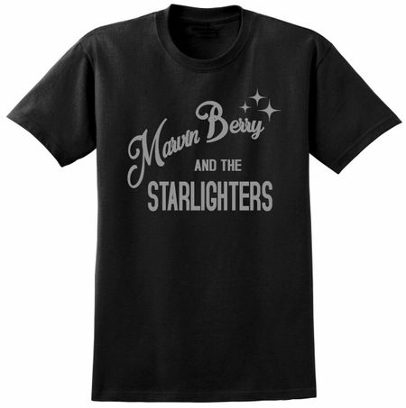 Marvin Berry The Starlighters Back to the Future Inspired T-shirt Retro 80s XXL