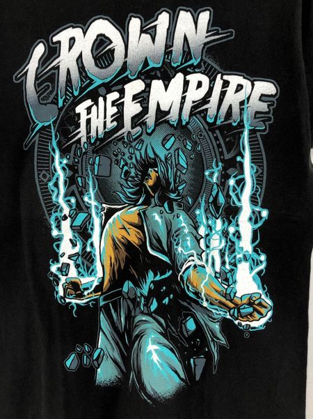 Crown The Empire Black Heavy Cotton Size S-4XL Shirt Gift For Friend PP446 L