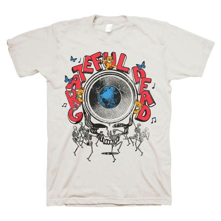 Mens Grateful Dead SYF T-shirt Small Cream M