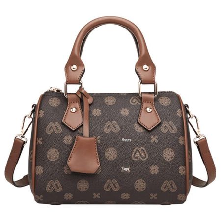 FOXER Women s Vintage Pattern Boston Handbag