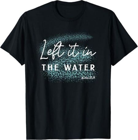 Христианское Крещение Оставил в воде Матфея-28 19 Футболка M