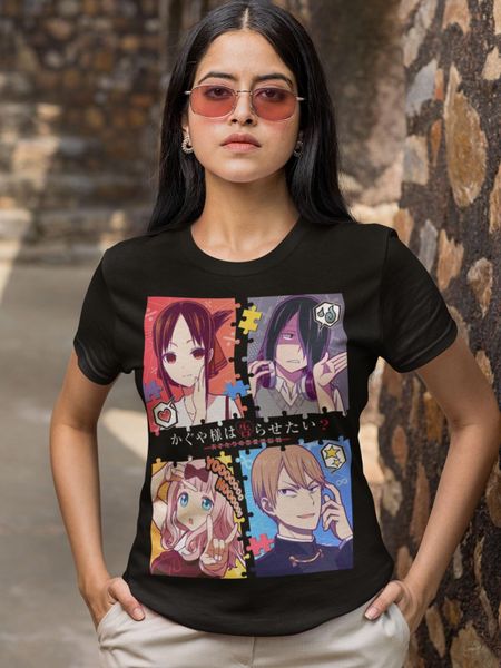 Kaguya Sama Love Is War New Unisex Shirt Love Is War top Anime 2022 XXL