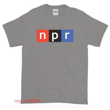 New NPR RADIO Logo Unisex T Shirt L