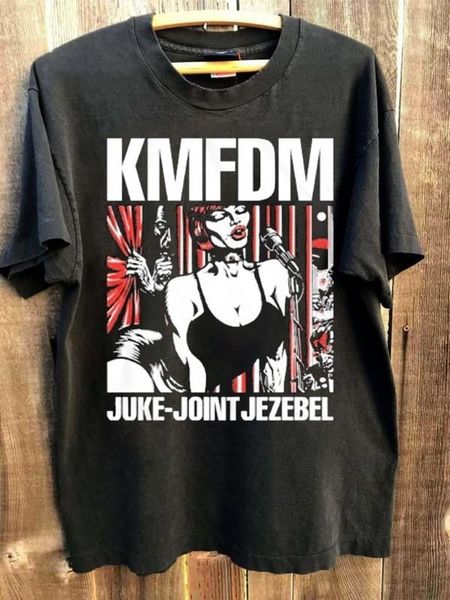 New Hot KMFDM Juke Joint Jezebel Tour 2025 short sleeve shirt XXXL