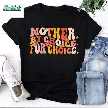Mother By Choice For Choice Pro Choice Feminist Rights Vintage T-Shirt, My Body My Choice Shirt, Pro-Choice Shirt, Abortion Rights Shirt L