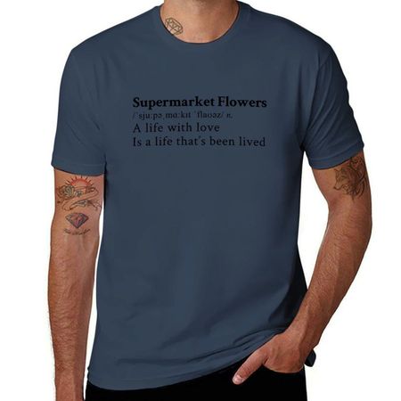 Supermarket Flowers by Ed Sheeran TShirt Quick Dry Sports Short Sleeve Tee S