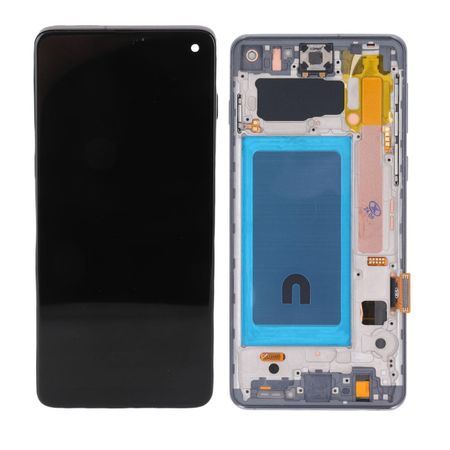 Screen Replacement for   S10 6.05in with Frame   Display Digitizer Assembly Repair Parts Without Fingerprint Function