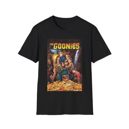 The Goonies T-Shirt Vintage Movie Poster Shirt 80s Movie Fan Tee Retro Gift L
