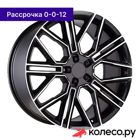 KHW2101 (Li 7/9) 9.5x21/5*120 D62.5 ET45.5 Black-FP