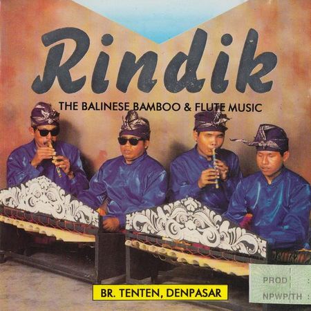CD BR. TENTEN Денпасар - Гамелан Риндик BRD18 Bali Record Индонезия Мировая музыка Б/У