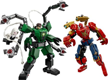 Конструктор LEGO Marvel 76338 Битва роботов: Человек-паук против Дока Ока